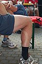 Wade ohne Kinesio-Tape